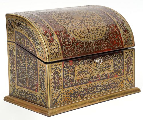 Asprey of London Boulle Marquetry Stationary Box