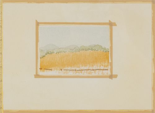 Sylvia Mangold
(American, b. 1938)
Untitled from Aquatint, Sugarlift and Golden Changes, 1977