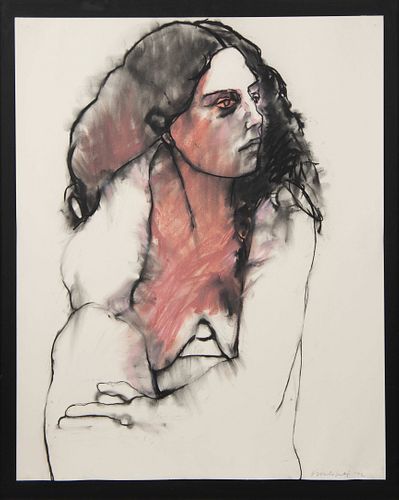 Sideo Fromboluti
(American, 1920-2014)
Untitled (Portrait of a Woman), 1972