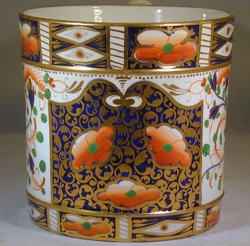 Bold Derby "Witches" pattern porcelain Porter Mug, c.1810, courtesy of The Spare Room Antiques
