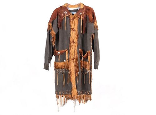Montana Dreamwear Fringed Western Leather Jacket