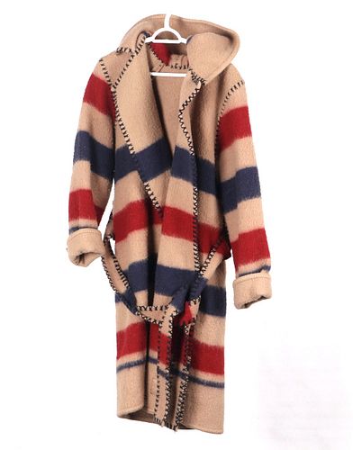 Earl's of Whitney Horse Blanket Wool Coat
