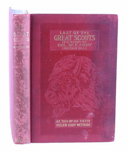 Last of the Great Scouts by Helen C. Wetmore 1899