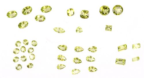 Faceted Peridot Gemstone Parcel 18.88CTW