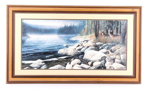 "Misty Waters" Framed Print by Kevin Daniels '91