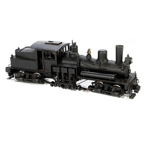 O Gauge KTM 3 rail Heisler. Painted black