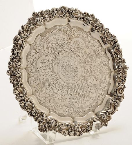 Old Sheffield Plate Salver