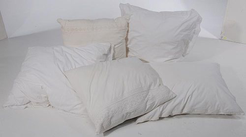 Five Large Pillows