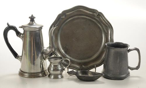 Assorted Pewter, Aluminum and