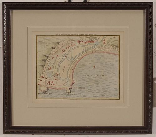 [Plat of the Town and Harbour of