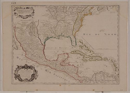 [Carte du Mexique et de la Floride]