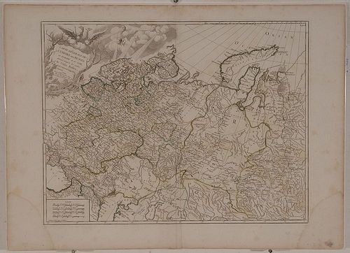 Nine Delamarche Maps, 1795-1804
