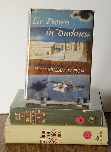 Three William Styron First Editions