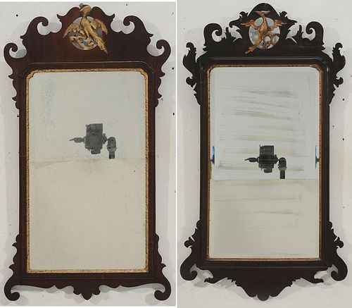 Two Chippendale Mirrors