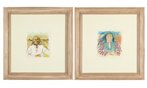 Darren Vigil Gray, Two Indian Portraits