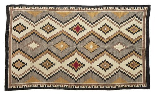 Navajo, Dazzler Textile, ca. 1940