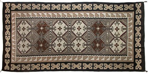 Navajo, Teec Nos Pos Weaving, ca. 1940
