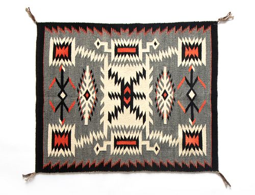 Navajo, Storm Pattern Textile, ca. 1980-1990