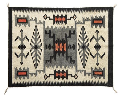 Navajo, Storm Pattern Textile, ca. 1970