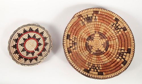 Navajo, Two Baskets, 20th Century