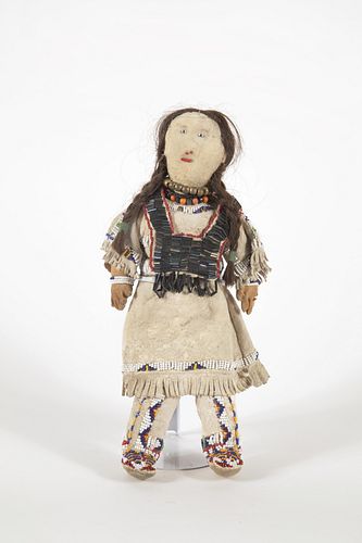 Oglala Sioux, Beaded Doll, ca. 1930