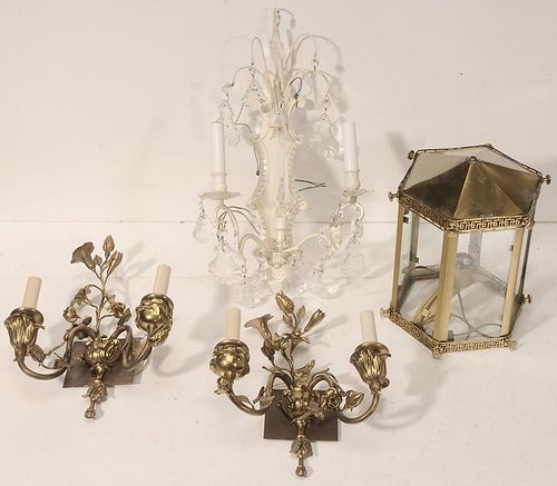 Wall Sconces and Lantern