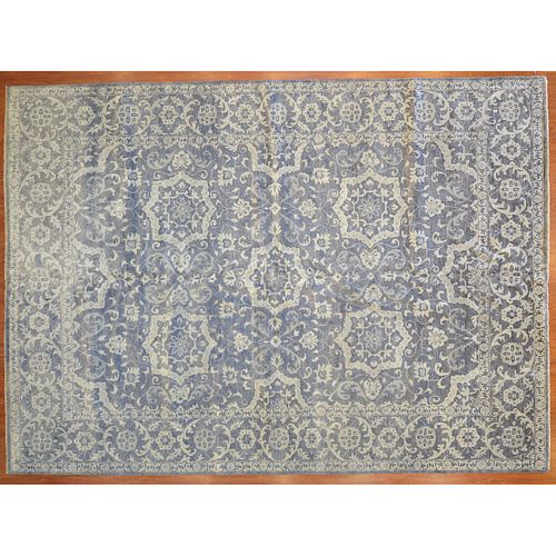Indo Oushak Carpet, India, 10. 1 x 13.11
