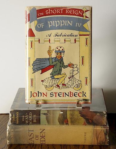 Three John Steinbeck First Editions