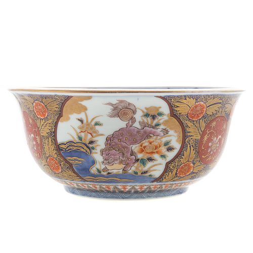Chinese Imari Footed Bowl