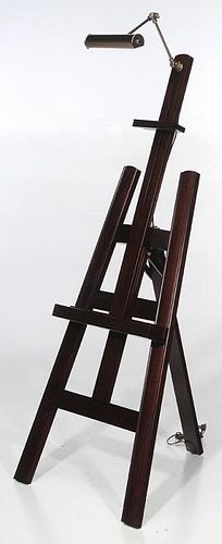 Large Adjustable Easel with Lamp