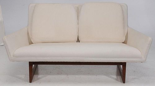 Danish Mid-Century Modern Upholstered