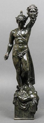 After Cellini "Perseus & Medusa" Marble Sculpture