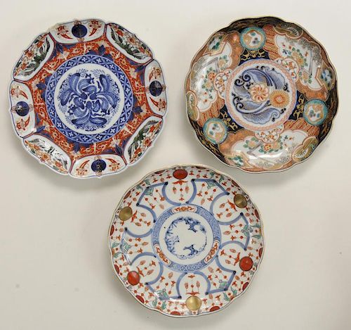 Eight Imari Footed Dishes