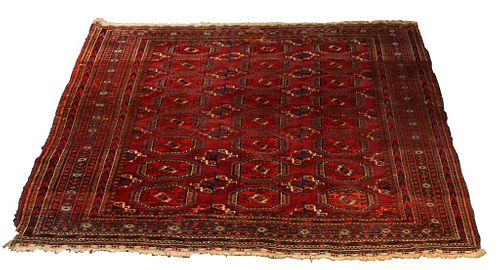 Turkmen Carpet 6' 6" x 5' 11"