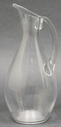 Baccarat Colorless Glass Pitcher