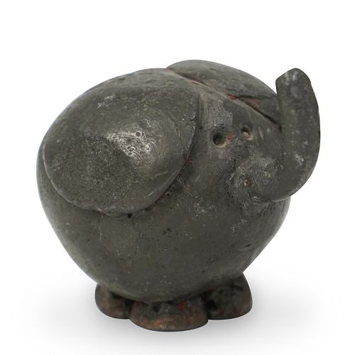 Figural Elephant Converted Cannonball