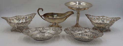 STERLING. American Sterling Hollow Ware Grouping.