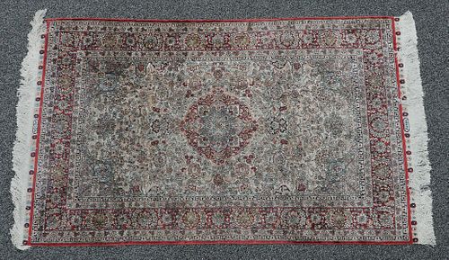 Signed Persian ISFAHAN Hand Knotted Rug