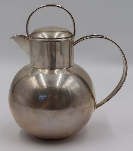 STERLING. Moreno Mexican Sterling Teapot.