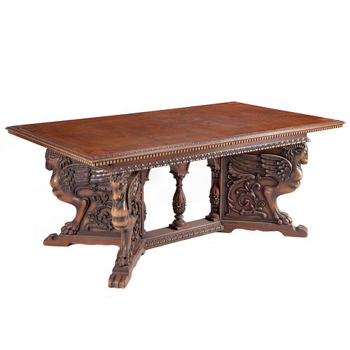 Renaissance Revival Dining Table