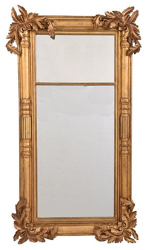 Classical Carved Giltwood Pier Mirror