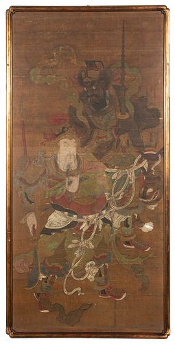 Chinese Painting of Daoist Guardians, 15–16th Century