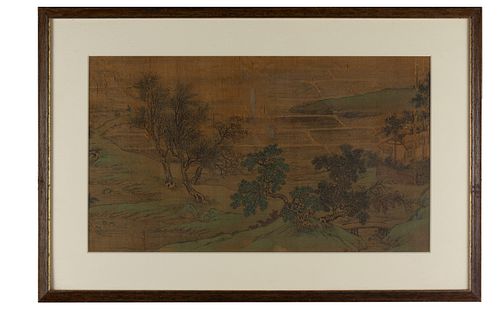 Unsigned Chinese Landscape Painting, 17th Century