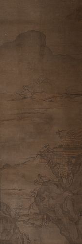 Unsigned Chinese Landscape Painting, 17–18th Century