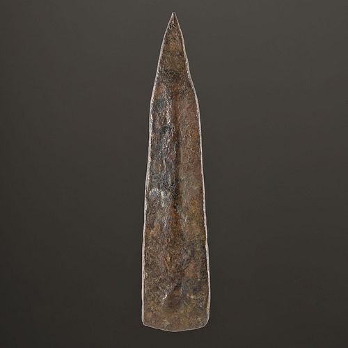 An Old Copper Culture Socketed Tool, 3-1/2 in.