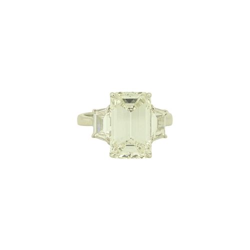 GIA 6.80ct Emerald Cut Diamond J/VVS2