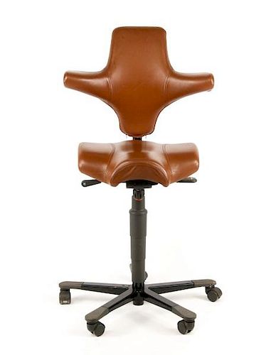 HAG Capisco Saddle Seat Adjustable Work Chair