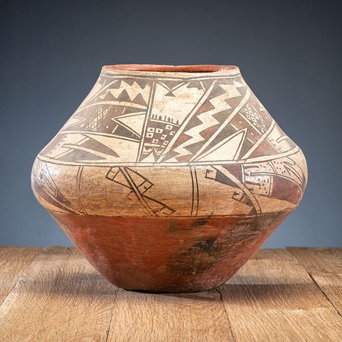 Ashiwi Polychrome Pottery Jar, From an Estate in Sinking Springs, Ohio
