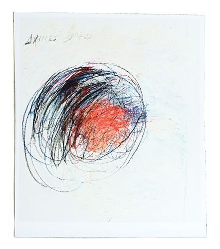 Cy Twombly Shield of Achilles Offset Lithograph