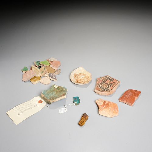 Ancient civilization fragments & sherds, ex-museum